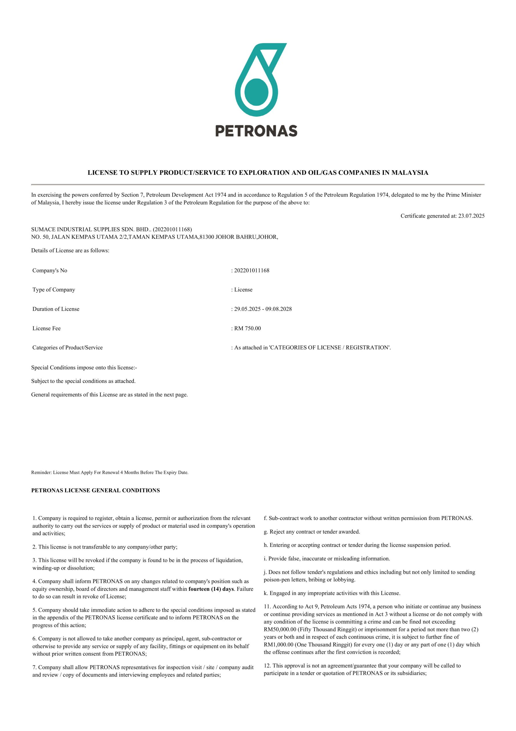 SumACE - Registration Petronas License 23.07.2025 (29.05.2025 - 09.08.2028)-images-0